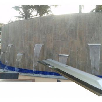 Cascata Para Embutir Na Parede 80cm