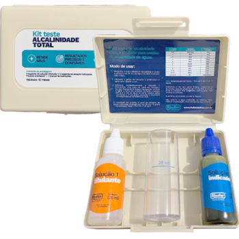 Kit Teste Alcalinidade Rhofer
