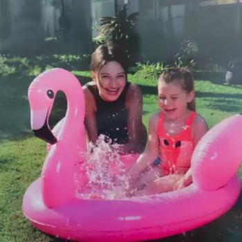 Boia Piscina Flamingo 108x95x65 - Sun Club