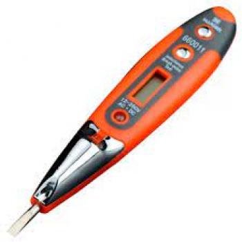 CHAVE TESTE DIGITAL 12V - 220V - HARDEN