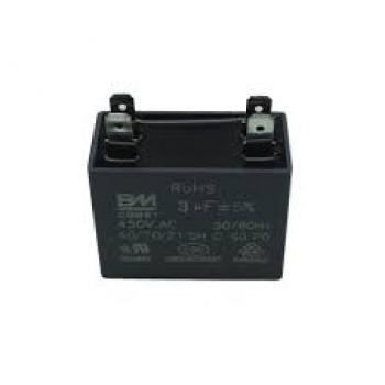 CAPACITOR EVAP CBB61 2,5MFD 450V C/TERMINAL UP
