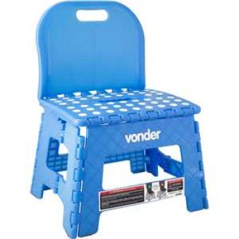 BANQUETA BACO PLAST DOBR 220MM AZUL C/ENCO