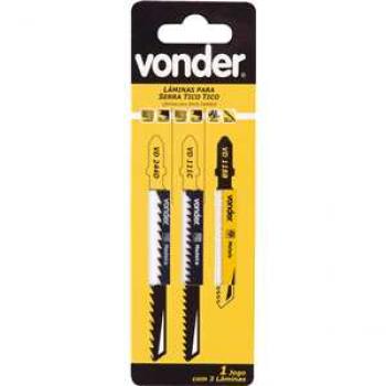 LAM SERRA TICO-TICO JG C/ 3PCS VONDER