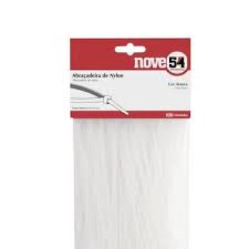 ABRACADEIRA NYLON  100X2,5 BRANCA CJ100 954