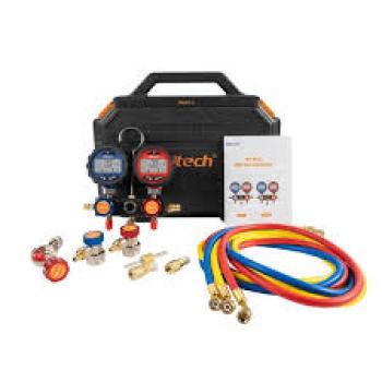 MANIFOLD DIGITAL COM 02 MANOMETROS PARA 87 TIPOS DE GASES - DMG-3