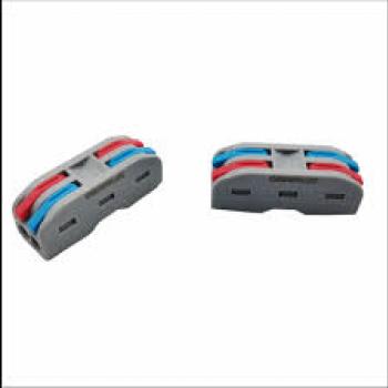 CONECTOR DE EMENDA E DERIVACAO, PLASTICO, 0,5-4MM, FN 1P, 32A, COR CINZA, (BL 5UN)