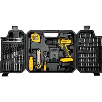 KIT PARAFUSADEIRA /FURADEIRA BAT 20V C/IMP KIT C/78PC VD