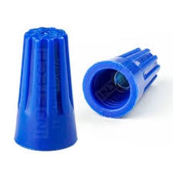 CONECTOR DE TORCAO, NYLON, 3X1,5MM2, COR AZUL, (PCTE 50UN)