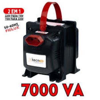TRANSFORMADOR AUTO TRAFO 7000 VA TECNO BIVOLT 2P+T