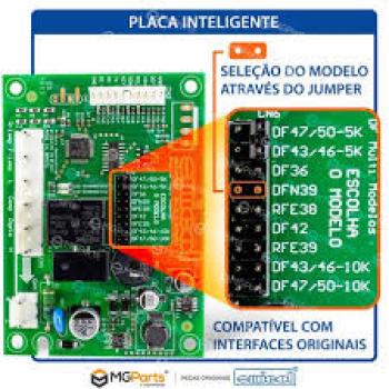 PLACA GEL ELECT POT DF36/DF42/DF43/46/DF47/50 DFN39 RFE38/39 BIV - EMICOL