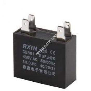 CAPACITOR - CAIXA 2,5 X 380V 450V SGN CBB61