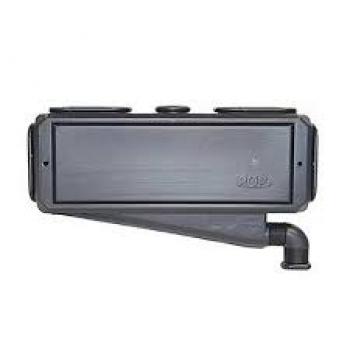 CAIXA DE PASSAGEM POP 29 X 17 X 5CM PRETA POLAR - 000992