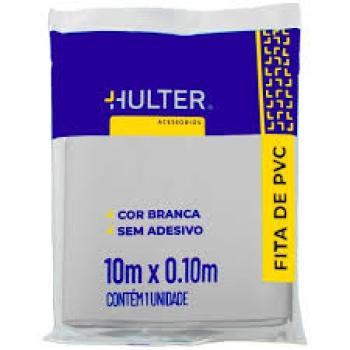FITA PVC S/ADESIVO 100MMX10M BRANCA HULTER