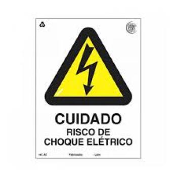 CHOQUE ELETRICO - E.P.I. - PL EM PS - 20 X 15CM 1UN