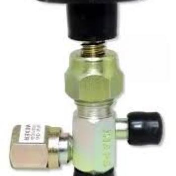VALVULA P/ GARRAFA C MANOPLA C SEG GAS 410A