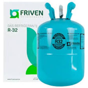 GAS R32 9,5KG REFRIGERANTE R-32 - HFC - DIFLUOROMETANO - 2.1 - ONU: 3252 - IBAMA: 9006