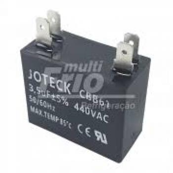 CAPACITOR VENTILADOR 4MF - 440V - JOTECK