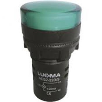 SINALEIRO LK16-22 (VERDE) 220V LED LUKMA