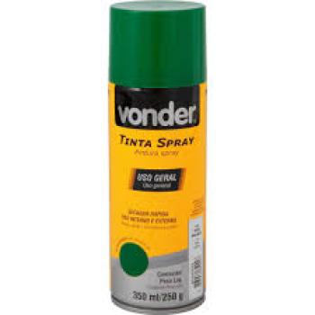 TINTA SPRAY VERDE  350ML VONDER