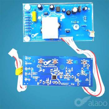 PLACA COMPAT. CWL10B CWL75A - W10344774/326057062  _INTERFACE + PLACA DE POTENCIA_
