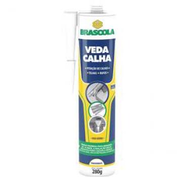 VEDA CALHA INCOLOR CARTUC 280G BRASCOLA