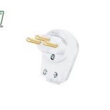 PLUG MACHO 2P+T 90 20A BR
