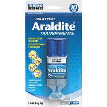 ARALDITE TRANSP 6G 5MIN SERINGA TEKBON