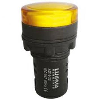 SINALEIRO (AMARELO) 220V  LED LUKMA