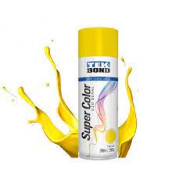 TINTA SPRAY TEK BOND AMARELO BRILHO 350ML