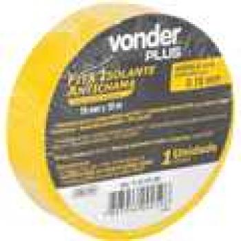 FITA ISOLANTE AMARELA 19MMX10M VONDER PLUS