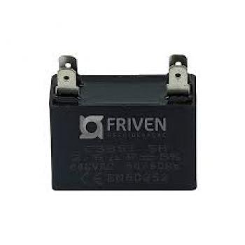CAPACITOR 5UF 440V CBB61 - PRETO QUADRADO FRIVEN