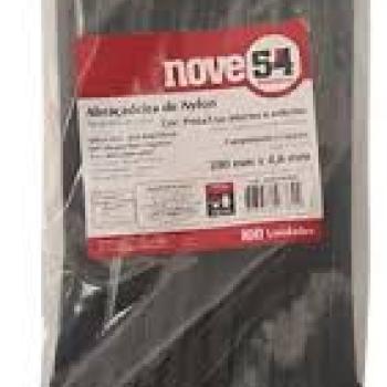 ABRACADEIRA NYLON  200X4,8 PRETA CJ100 954