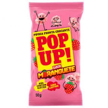 PIPOCA POP UP MORANGUETE 50G -