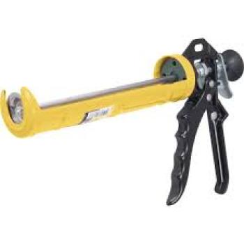 APLICADOR PISTOLA P/SILICONE AMARELO/PRETO VONDE