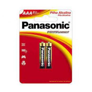 PILHA PANASONIC ALC. AAA C/2 -