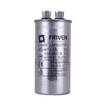 CAPACITOR 45UF 380V CBB65 - PERMAMENTE FRIVEN