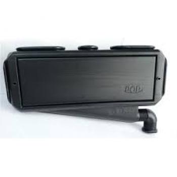 CAIXA DE PASSAGEM AR CONDICIONADO PRETA 39X17,5X5CM POLAR/POP 2x1