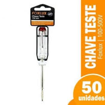 CHAVE TESTE FOXLUX 100-500V UNID
