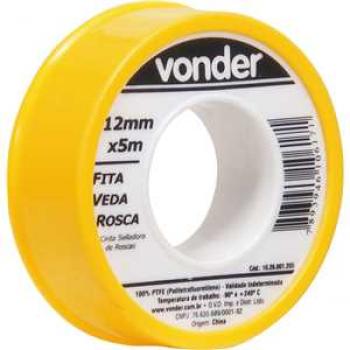 FITA VEDA ROSCA 12MMX 5M VONDER IMP