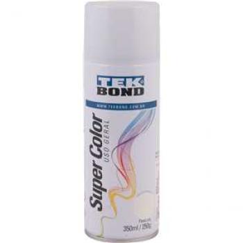 TINTA SPRAY BRANCA BRILHANTE 350ML  TEK BOND