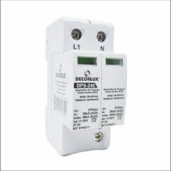 DISPOSITIVO DE PROTECAO CONTRA SURTO, PLASTICO, DPS 40KA, 2P, COR BRANCO, (CX 1UN)