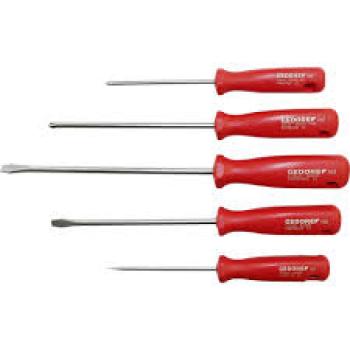 CHAVE FENDA/PHILLIPS JG 5PC 3365101 GED RED