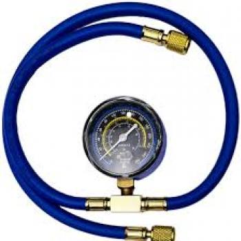 MANOMETRO DE RECARGA AUTOMOTIVO R-134A / R-1234YF COM VAL. PERF. E ENGATE RAPIDO