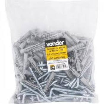 ESCAPULA C/BUCHA DE NYLON C/6 PCS