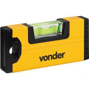NIVEL DE ALUMINIO  4“ DE BOLSO VONDER