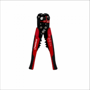 ALICATE DESENCAPADOR E CRIMPADOR, EM ACO, 8-205MM, COR VERMELHO,