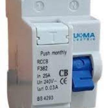 DISJUNTOR IDR BIPOLAR 40A 30MA LUKMA