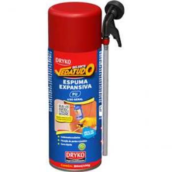 ESPUMA EXPANCIVA POLIURETANO 300ML/190G     DRYKO