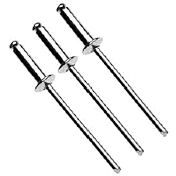 REBITE REPUXO COM 50 PECAS 3,2 MM X 10 MM - HARDEN