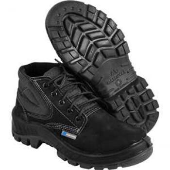 BOTA SEGURANÇA NUBUCK PRETA PU S/BIQ 43 MARLUVAS